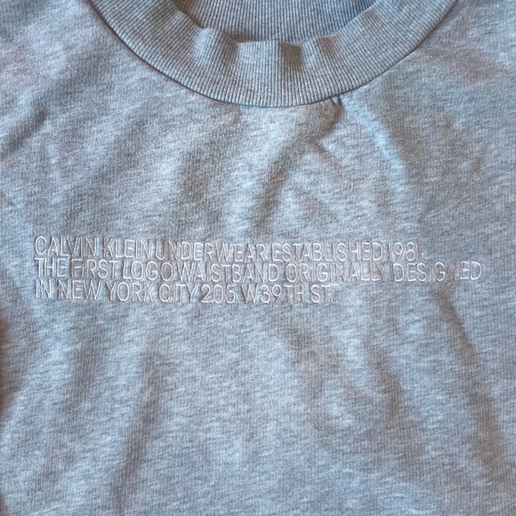 Calvin Klein 1981 Underwear Statement Sweater - Picture 2 of 5